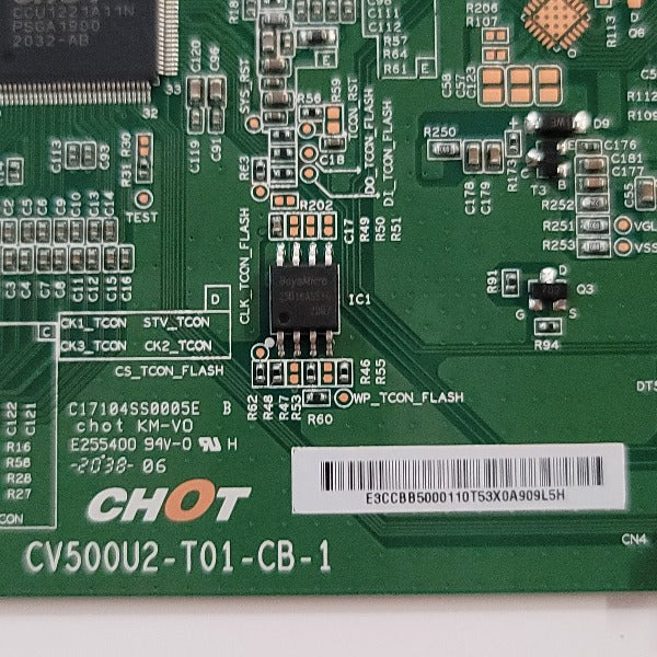 Toshiba/Hisense T-Con Board CV500U2-T01-CB-1 – Electronic