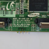 Main Logic Control Board PN: BN96-12651A