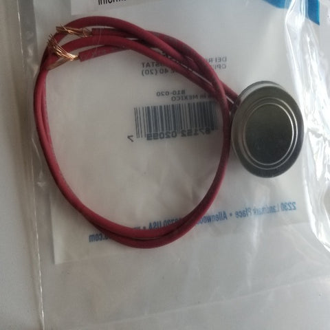 Defrost Thermostat PN:  ML60